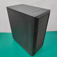 Châssis de serveur de la tour Eatx à double voie Refroidissement par eau Ordinateur de bureau DIY 360/240 Ordinateur de jeu Supports en aluminium Carte mère