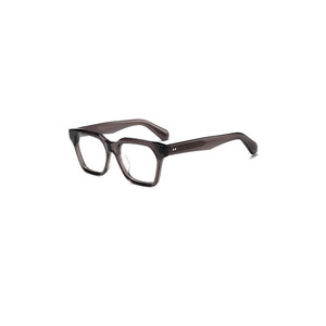 <span class=keywords><strong>Gafas</strong></span> Ópticas Unisex Vintage con Marco Cuadrado Grueso y Elegante, Lentes Texturizadas con Decoración Metálica, Diseño <span class=keywords><strong>de</strong></span> <span class=keywords><strong>Alta</strong></span> <span class=keywords><strong>Gama</strong></span> para Uso Diario - Product Image 4