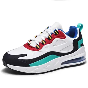 Ultralight Cross-border Color Matching Air Cushioned Fashion Sneakers 270 Men Women Sports Casual Walking Running Shoes.