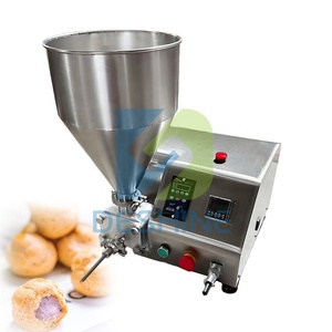 Inyector de llenado de repostería, máquina de hojaldre de relleno de rosquilla, máquina de inyección de chocolate y crema para croissant - Product Image 1