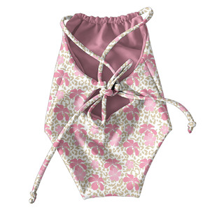Nuovi Arrivi Estivi: Costume da Bagno Reversibile per Bambine con Stampa Hawaiana, Bikini per Bambini - Product Image 5