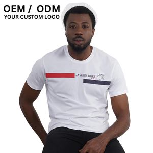 เสื้อยืดสีขาวล้วน | เสื้อยืดผู้ชายสีขาวผ้าคอตตอนออร์แกนิกเสื้อ100% พิมพ์โลโก้ออกแบบได้ตามต้องการ - Product Image 3