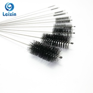 Spazzola per la pulizia della paglia della bottiglia d'acqua diretta in fabbrica Set di Scrub per filo da cucina per tubo della tastiera pulito da laboratorio - Product Image 6