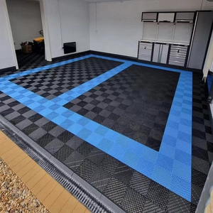 Dalles de sol pour garage, entrepôt et atelier |   Dalles antidérapantes à emboîtement |   Expédition rapide, livraison rapide, vente en gros - Product Image 1