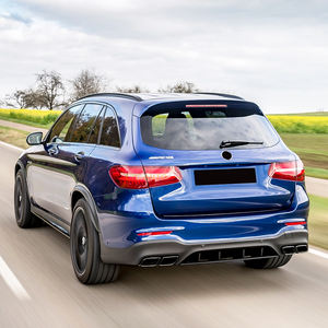 Lèvre de pare-chocs arrière diffuseur arrière style GLC63 AMG pour <span class=keywords><strong>Mercedes</strong></span> Benz classe <span class=keywords><strong>GLC</strong></span> X253 AMG GLC43 2017 <span class=keywords><strong>2018</strong></span> 2019 GLC250 GLC300 - Product Image 2