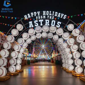 SGFL438 Juego de Luces Decorativas de Seda con Estructura de Acero, OEM, Luces para San Valentín y Navidad, Impermeables, Hechas a Mano, para Interiores y Exteriores - Product Image 2