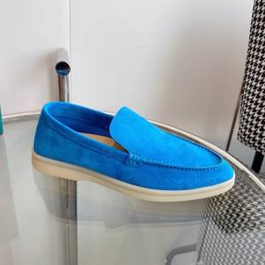 รองเท้าหนังวิ่งออกกำลังกายไซส์ใหญ่ขายส่งจากโรงงาน พื้นรองเท้าทำจากเอ็นวัวนุ่ม สีพื้นเรียบ รองเท้าลำลองสำหรับผู้ชายและผู้หญิง - Product Image 5