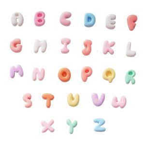 Letras de Resina, Números Coloridos Transparentes, Dibujos Animados Lindos, Decoración DIY para Fundas de Teléfono y Pinzas para el Cabello - Product Image 5