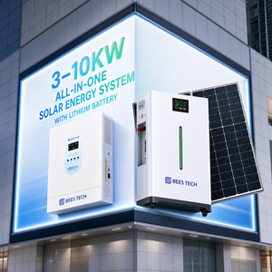 Système d'énergie solaire tout-en-un avec batterie au lithium 3 kW, 5 kW, 10 kW pour le stockage à domicile - Product Image 1