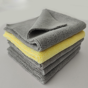 Toalla <span class=keywords><strong>de</strong></span> Microfibra Premium Súper Absorbente <span class=keywords><strong>de</strong></span> Pelo Largo y Corto, 350gsm, sin Bordes, para Lavado <span class=keywords><strong>de</strong></span> Autos - Product Image 3