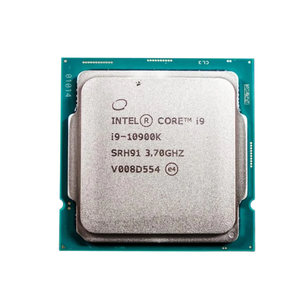 Core I9-10900k: Ten-Core, 3.7 Ghz CPU with 20MB L3 Cache
