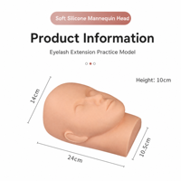 Kits de Extensión de Pestañas al por Mayor, Kits de Entrenamiento de Pestañas, Cabeza de Práctica de Pestañas, Juego Completo de Herramientas Profesionales, Marca Privada OEM