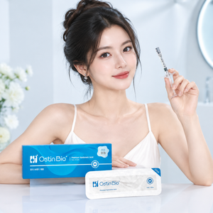 Aesthetic Supplies Salon Facial Shaping Gel Bulk OstinBio <strong>Hyaluronic</strong> <strong>Acid</strong> 24mg <strong>Injectable</strong> Gel Filler for Lip Cheek Chin Facial - Product Image 2