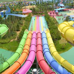 Dalang – équipement de parc Aquatique, piscine personnalisée pour adultes, glissière en fibre de verre pour jeu de parc Aquatique, <span class=keywords><strong>Toboggan</strong></span> Aquatique, Occasion - Product Image 6