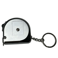 Ruban à mesurer de 2 m/79 pouces en gros d'usine avec logo, ruban à mesurer de bureau portable pas cher avec porte-clés