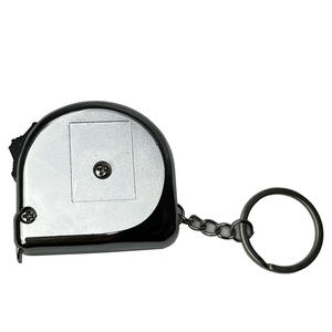 Cinta métrica pequeña de 2m/79 pulgadas al por mayor de fábrica con logo, cinta métrica portátil barata para oficina con llavero - Product Image 2