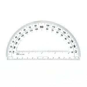 Juego de Reglas de Plástico Promocional de Varios Tamaños, Juego de Geometría para Estudiantes, Regla Triangular, Transportador para la Escuela - Product Image 6