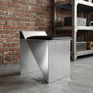 Postazione a Muro per Caffetteria e Negozio di Tè in Stile Industriale, con Tavoli in Acciaio Inox, Ideale per Caffè Freddo Trendy - Product Image 2