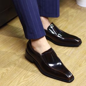 Chaussures habillées Oxford pour homme en cuir véritable, style britannique, à lacets, pour mariage, affaires, avec détails à pampilles, respirantes, semelle en caoutchouc - Product Image 4