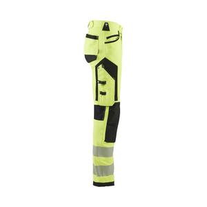 BLAKLADER - 119716423399D100 Pantalones de alta visibilidad Elásticos en 4 direcciones sin bolsillos para uñas Amarillo/Negro-EAN 7330509840610 ROPA DE TRABAJO DE LA - Product Image 4