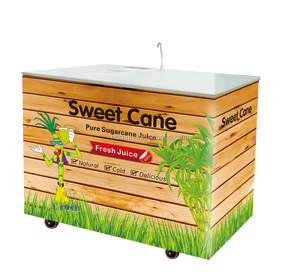 Máquina de fabricación de azúcar de caña de azúcar, quiosco de jugo de caña de azúcar con enfriador de alta eficiencia, patrón de celosía, nuevo producto <span class=keywords><strong>2022</strong></span> 740w - Product Image 1