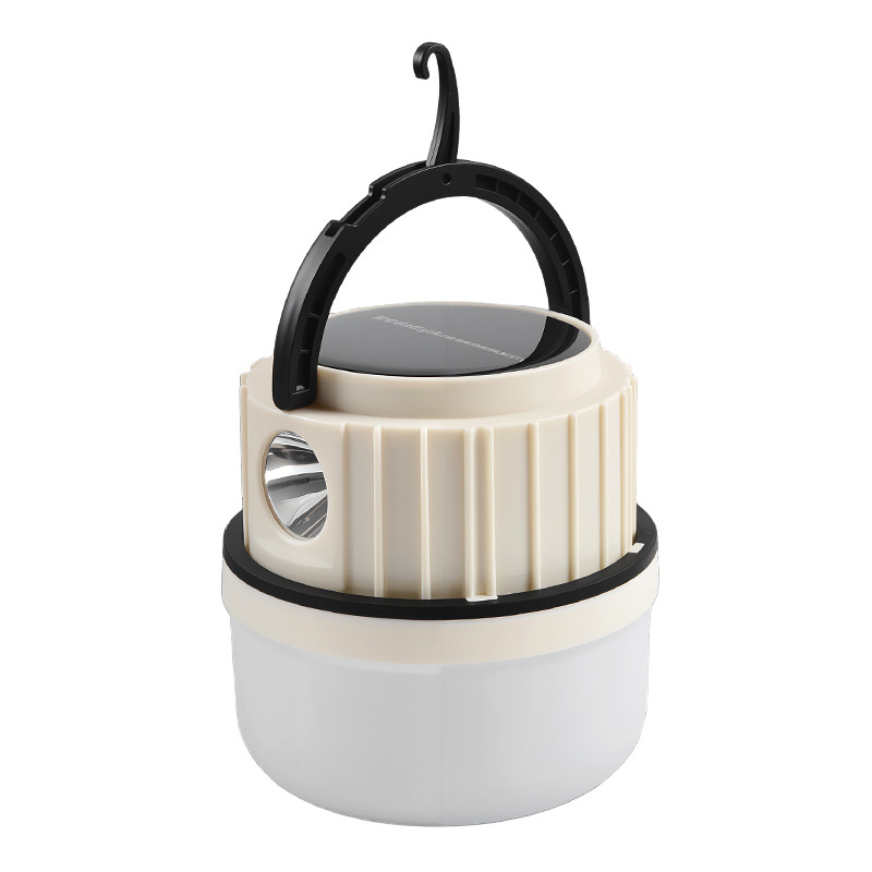 Luz de camping amarilla clara (fuente de luz única)