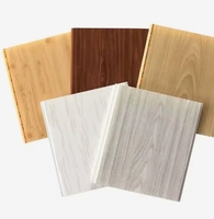 Moulure décorative en PVC brossée et gaufrée, étanche, facile à nettoyer, profilé de bordure pour la décoration intérieure des murs et plafonds