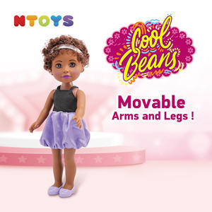 Gerçekçi 14 inç kız bebek vinil moda kız Lady yetişkin koleksiyonu için afrika bebek hediye - Product Image 2