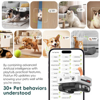 PICKFUN-Jouet de sport interactif mobile, robot pour animaux de compagnie contrôlé à distance par application automatique, jouet pour chiens et chats, unique au monde
