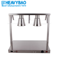Heavybao 1500W Hôtel Équipement Buffet Rapide Plomb En Acier Inoxydable Alimentaire Chaleur Lampe Bidirectionnelle Conservation De La Chaleur