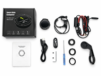 Compteur de vitesse GPS portable pour vélo et moto, étanche IP67, détachable, alimenté par USB, écran rétroéclairé LED pour le cyclisme