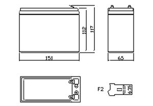 12 В 9 Ач Ups аккумулятор Agm Gel для хранения свинцово-кислотных аккумуляторных батарей для резервного копирования - Product Image 4