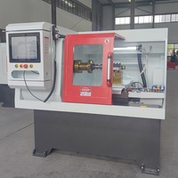 Machine à roue horizontale CNC TGS personnalisable conception de lit incliné nouveau moteur moteur engrenage GSK diamant coupe jante tour à lit plat