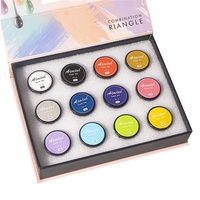 Ensemble de vernis à ongles en gel solide crème 12 couleurs, style japonais, transparent glacé, couleur bonbon, gel laiteux pour nail art