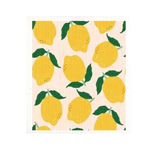 Venta al por mayor de paños de esponja de celulosa biodegradables paño de cocina sueco respetuoso con el medio ambiente de diseño floral de frutas - Product Image 6