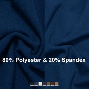 Tuta Sportiva Autunno Inverno Corta con Imbottitura, Abbigliamento da Allenamento per Donna, Completo da <span class=keywords><strong>Palestra</strong></span> con Mezza Zip, Outfit Sportivo <span class=keywords><strong>Femminile</strong></span> - Product Image 2