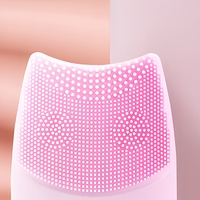 Nettoyeur facial électrique à ultrasons, étanche, en silicone, 15 niveaux de nettoyage en profondeur, appareil de beauté, nettoyeur de pores, brosse pour le visage
