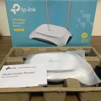Firmware en inglés, enrutador WiFi inalámbrico para el hogar, TPLINK, repetidor Wi-Fi, Red de enrutadores de red de 300M