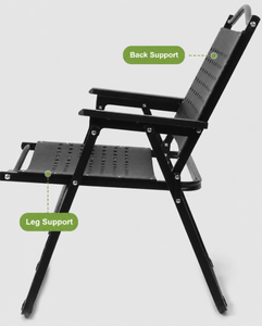 Silla Plegable para Exteriores Kemit Master, Silla Portátil para Picnic, Camping y Pesca, Impermeable y Resistente - Product Image 3