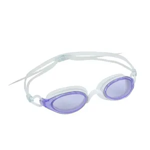 Kacamata renang olahraga Anti kabut, kacamata renang silikon kartun lucu, kacamata renang anak muda
