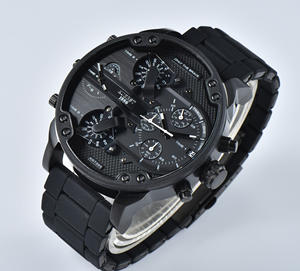 Relojes de Pulsera de Lujo para Hombre con Esfera Grande, Diseño de Moda, Reloj de Cuero, Reloj Deportivo Casual Grande para Hombre - Product Image 1