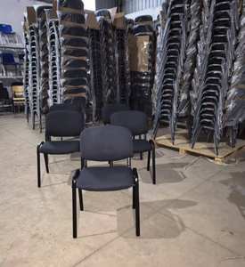 Chaises de conférence, de bureau et d'école en tissu, empilables, durables, modernes, populaires, vente en gros, couleur personnalisée - Product Image 3