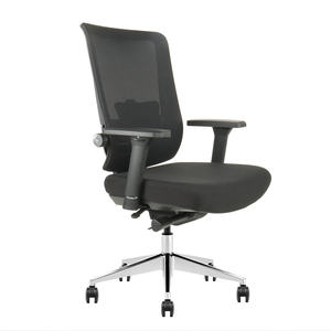 Nouveau design Siège noir Pied en alliage d'aluminium Rotatif et réglable en hauteur <span class=keywords><strong>Chaise</strong></span> de bureau - Product Image 1