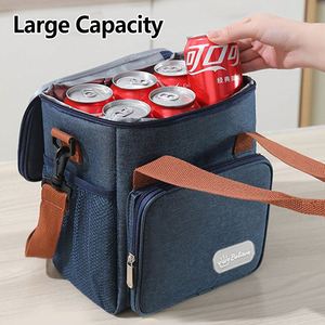 Bolsa Térmica para Almuerzo, Playa, Camping, Impermeable, Económica, de Algodón, para Entrega de Comida, con Panel Solar, para Exteriores, para Picnic - Product Image 5