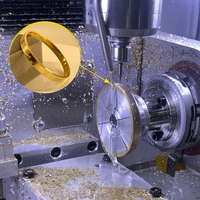 Machine CNC 4 axes Yubang de précision 0,01 mm pour la gravure de bijoux et la production de bagues de mariage, broche 4KW, idéale pour les bijoux en or