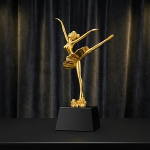 Trofeo Innovativo in <span class=keywords><strong>Cristallo</strong></span> per Danza dei <span class=keywords><strong>Bambini</strong></span>, Rotondo, Personalizzabile con Incisione Laser, per Regali Promozionali - Product Image 2