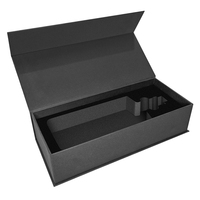 Benutzer definiertes Logo Magnetische Geschenk papier box Recycelbare flache starre Falt schachtel aus Pappe für kosmetische Schuhe