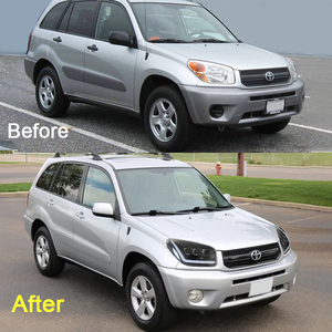 Светодиодная фара в сборе для Toyota RAV4 2003-2004, дневные ходовые огни (ДХО), указатели поворота, лампа 12В, автозапчасти - Product Image 2