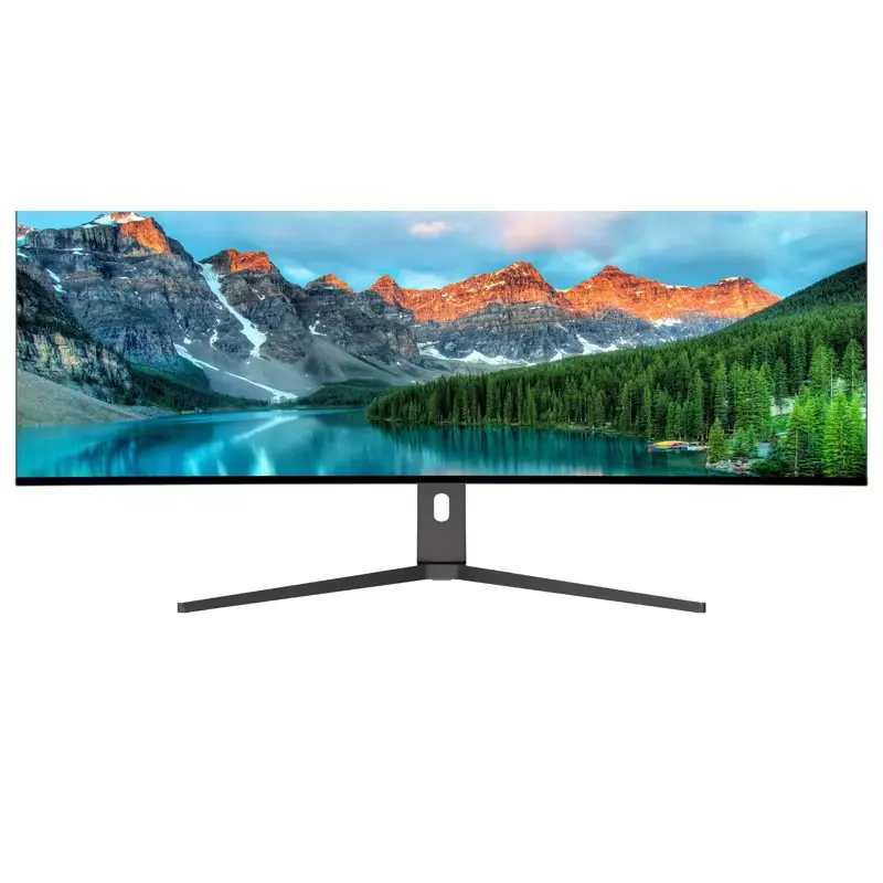 Monitor game komputer layar lebar 40 inci 5K 5120X2160 75HZ IPS layar lengkung