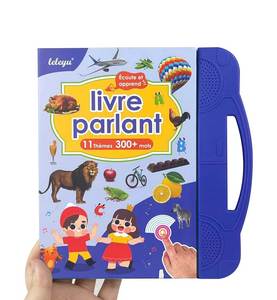 Jouet éducatif français en plastique pour enfants - Machine interactive de lecture musicale et de développement linguistique - Product Image 5
